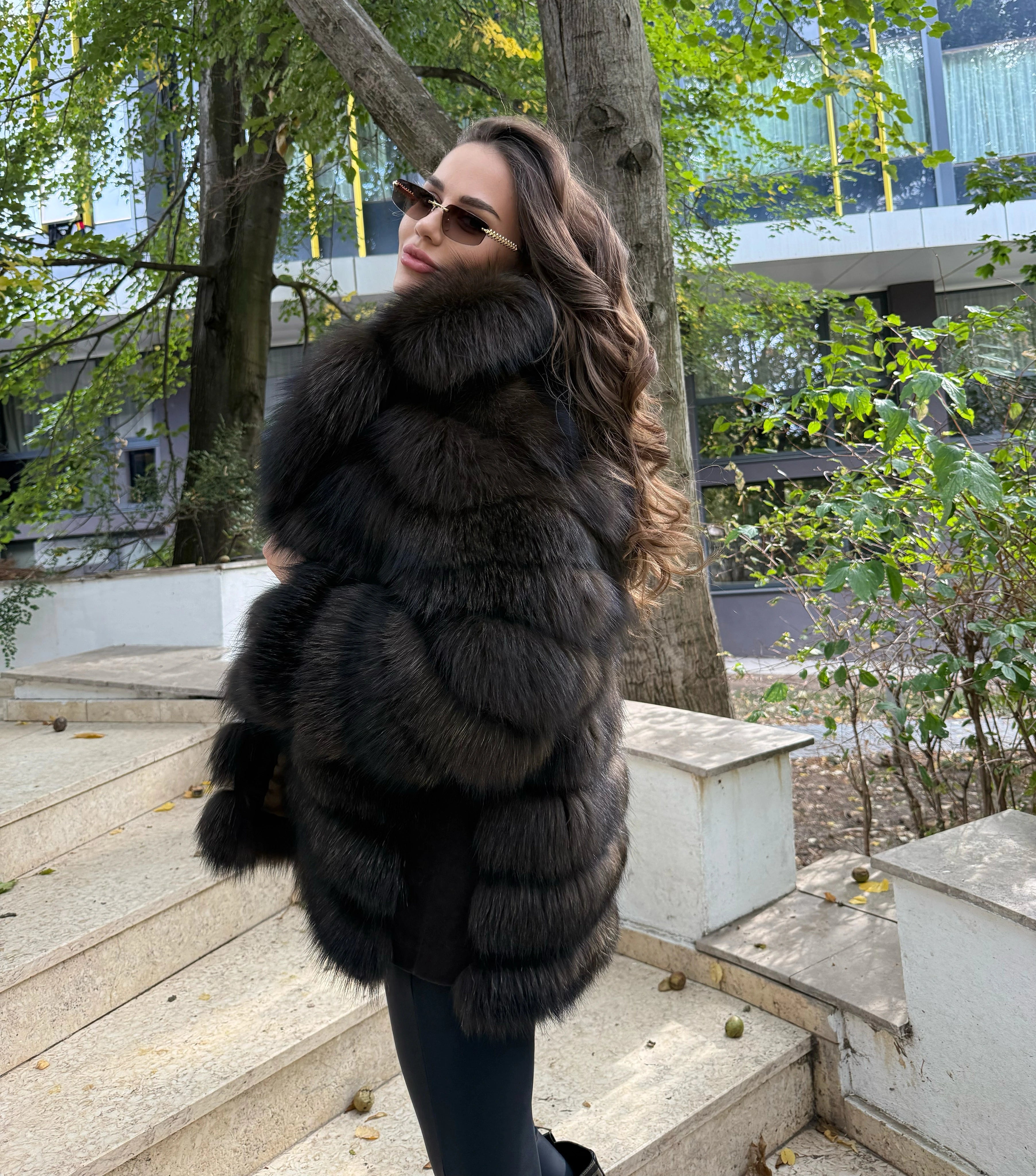 Blană Naturală din Zibelină Rusească