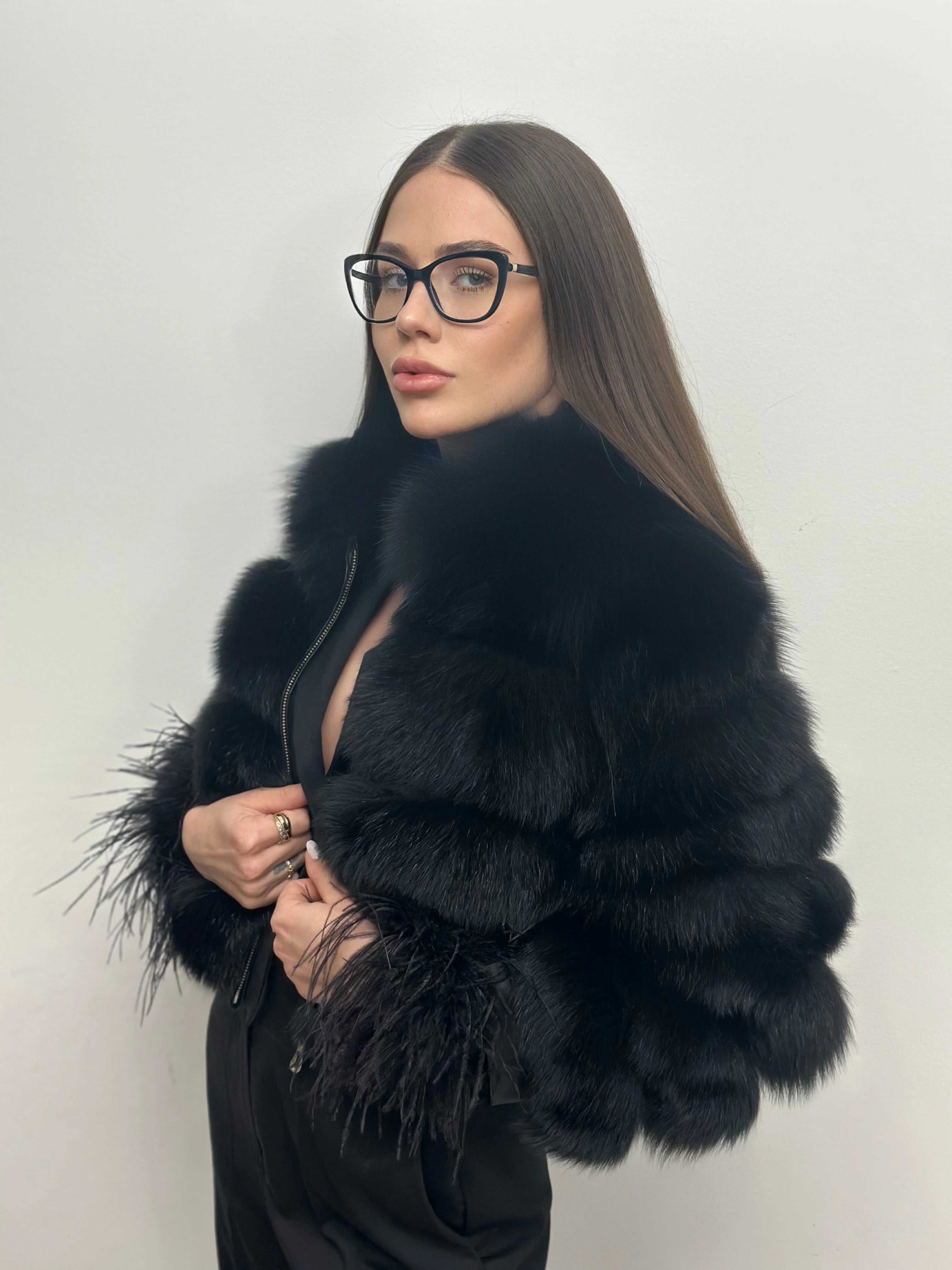 Blană Naturală de Vulpe Polară