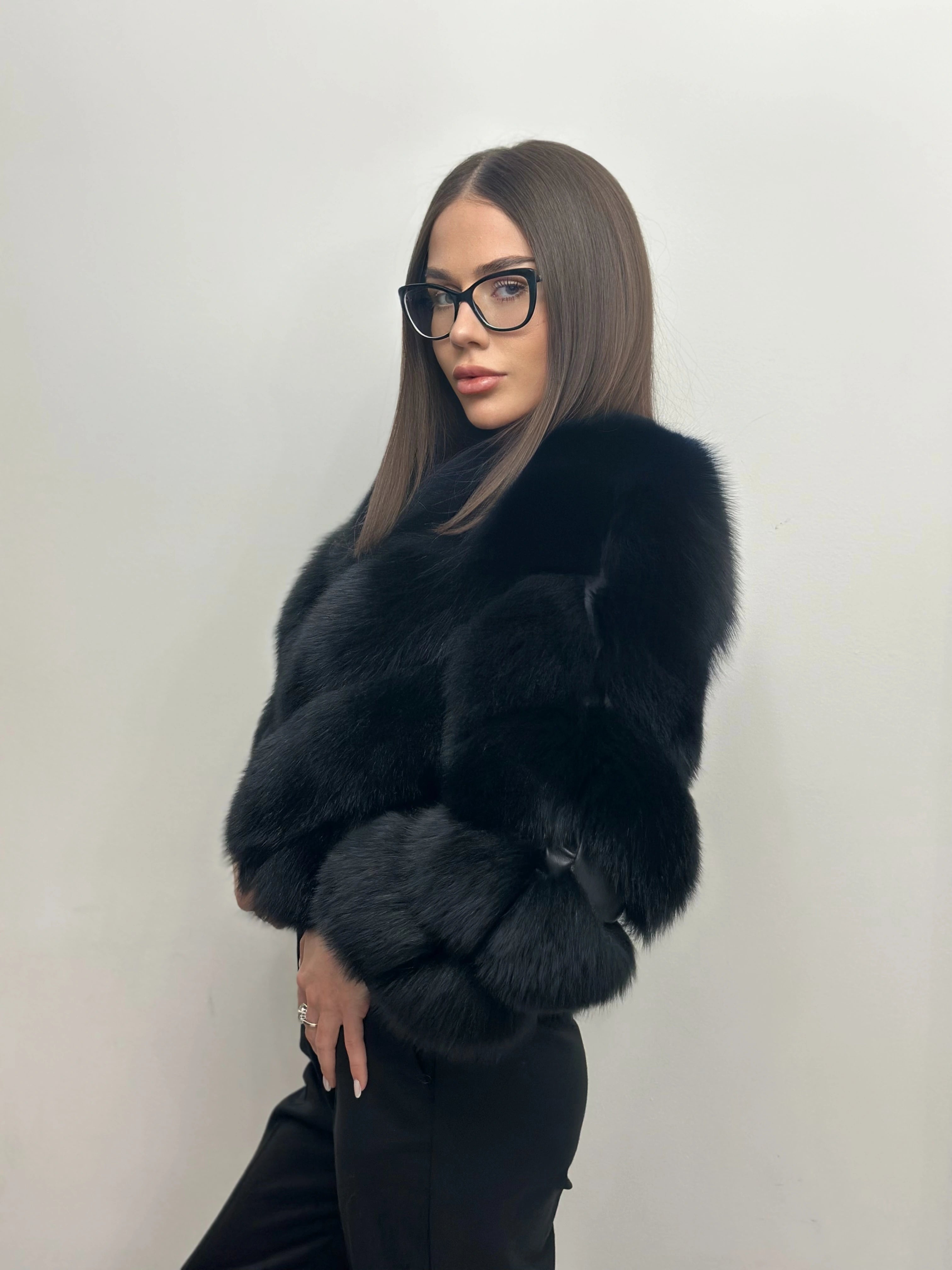 Blană Naturală de Vulpe Polară