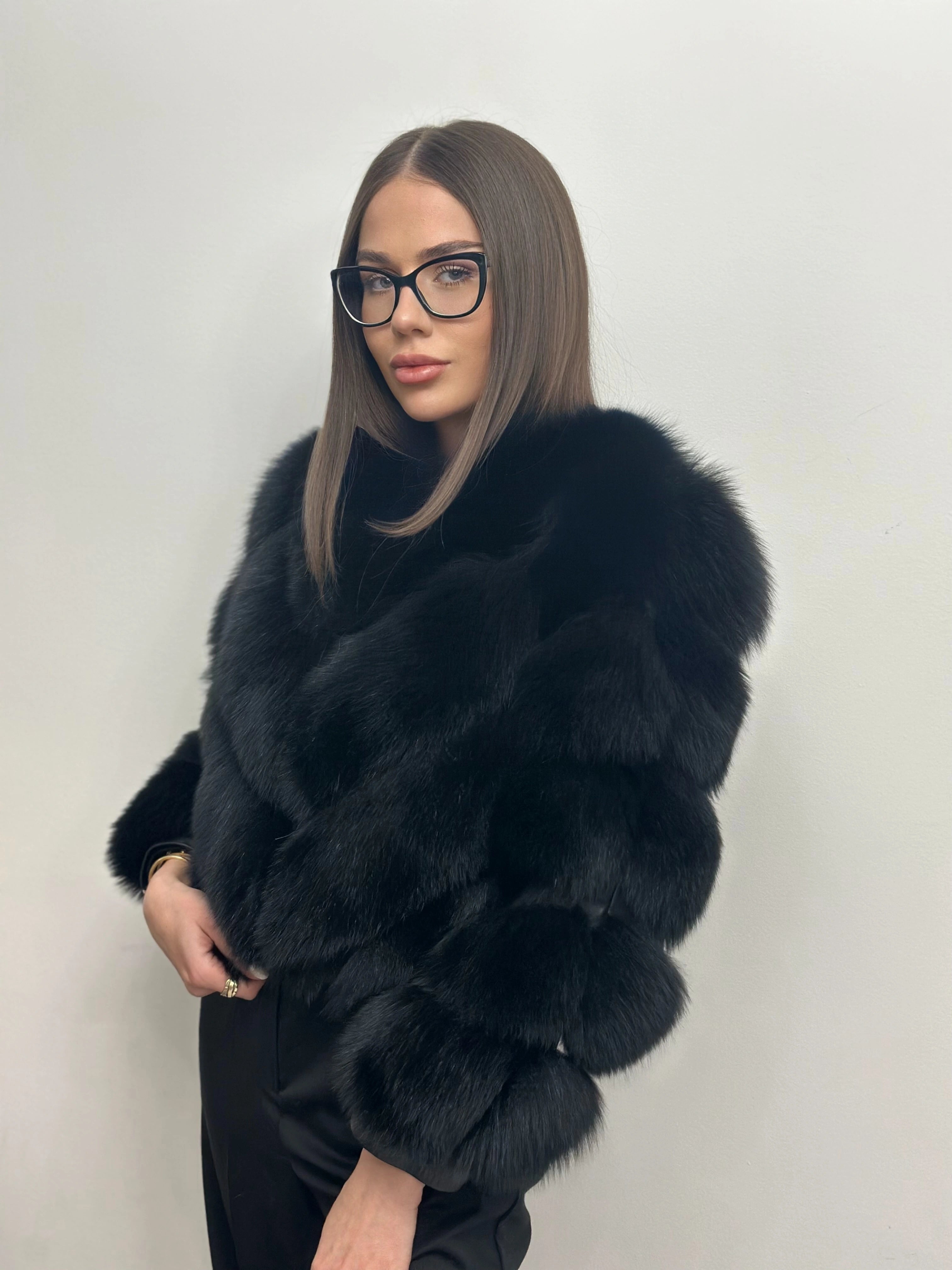 Blană Naturală de Vulpe Polară